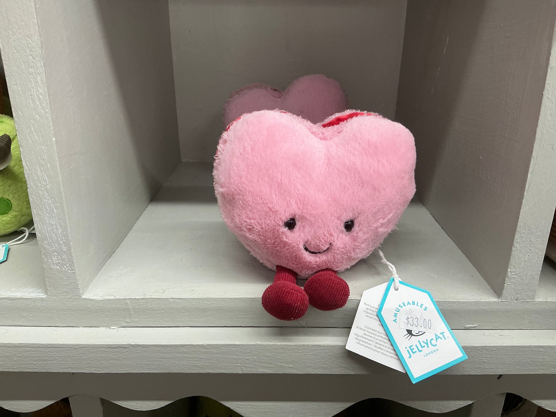 Jellycat Colette Heart Macaron