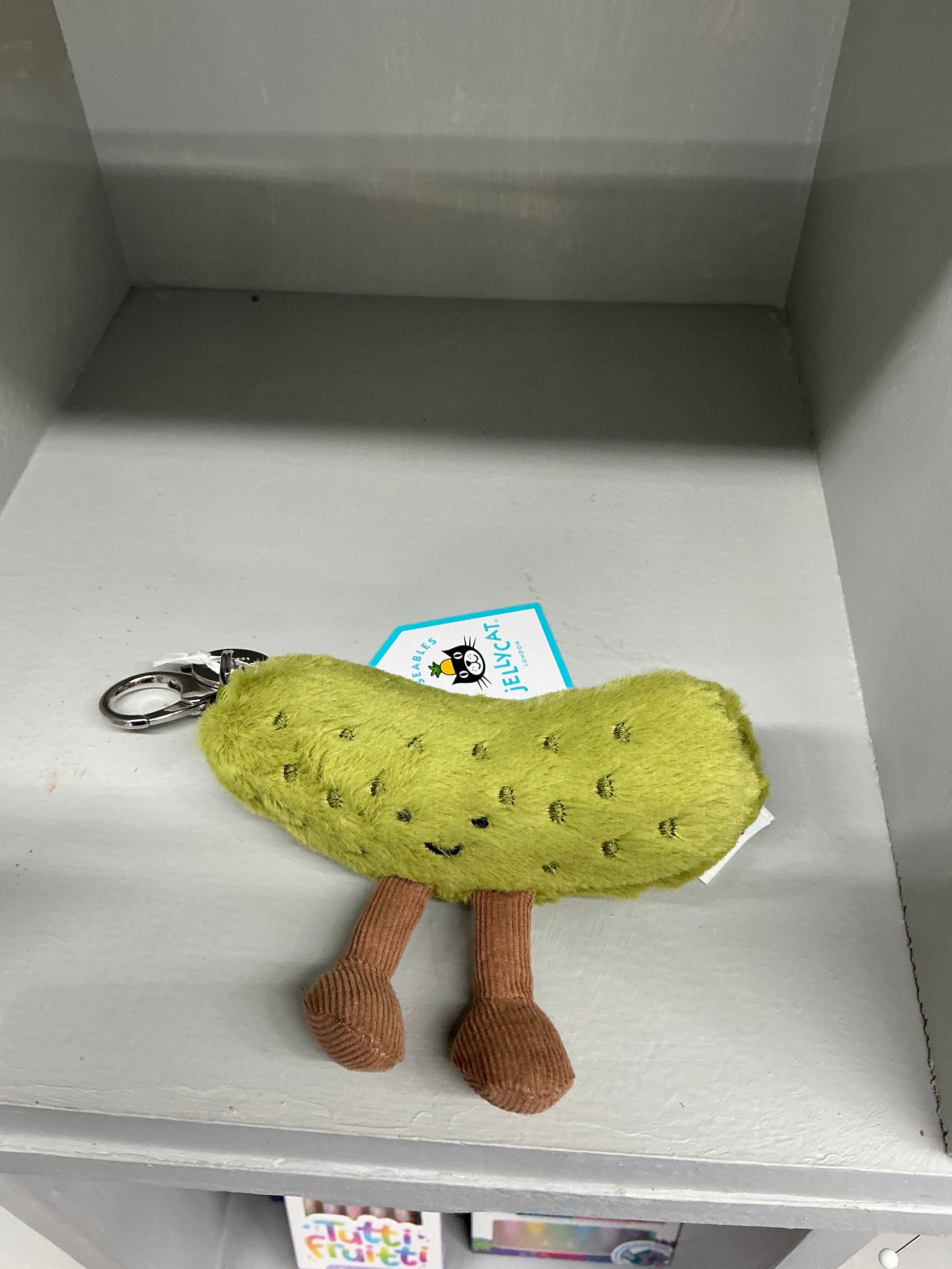 Jellycat Amuseables Pickle Bag Charm