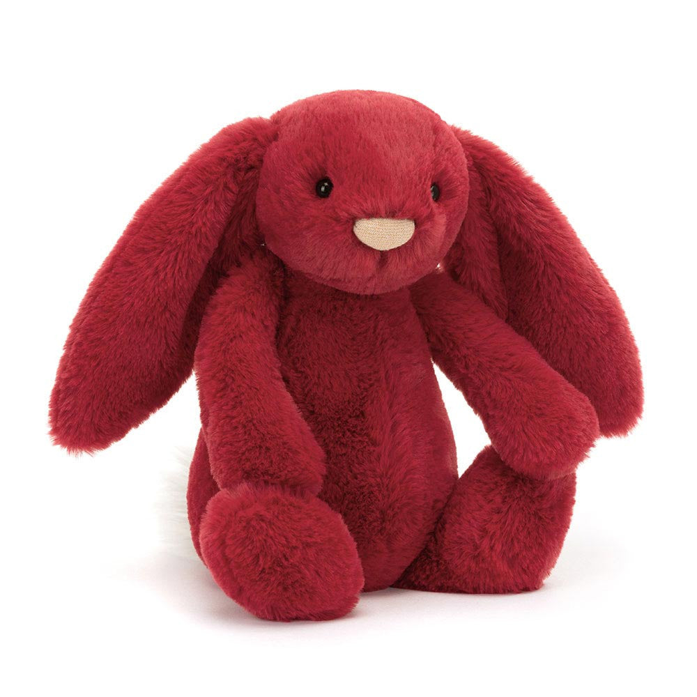 Jellycat Bashful Luxe Bunny Scarlet