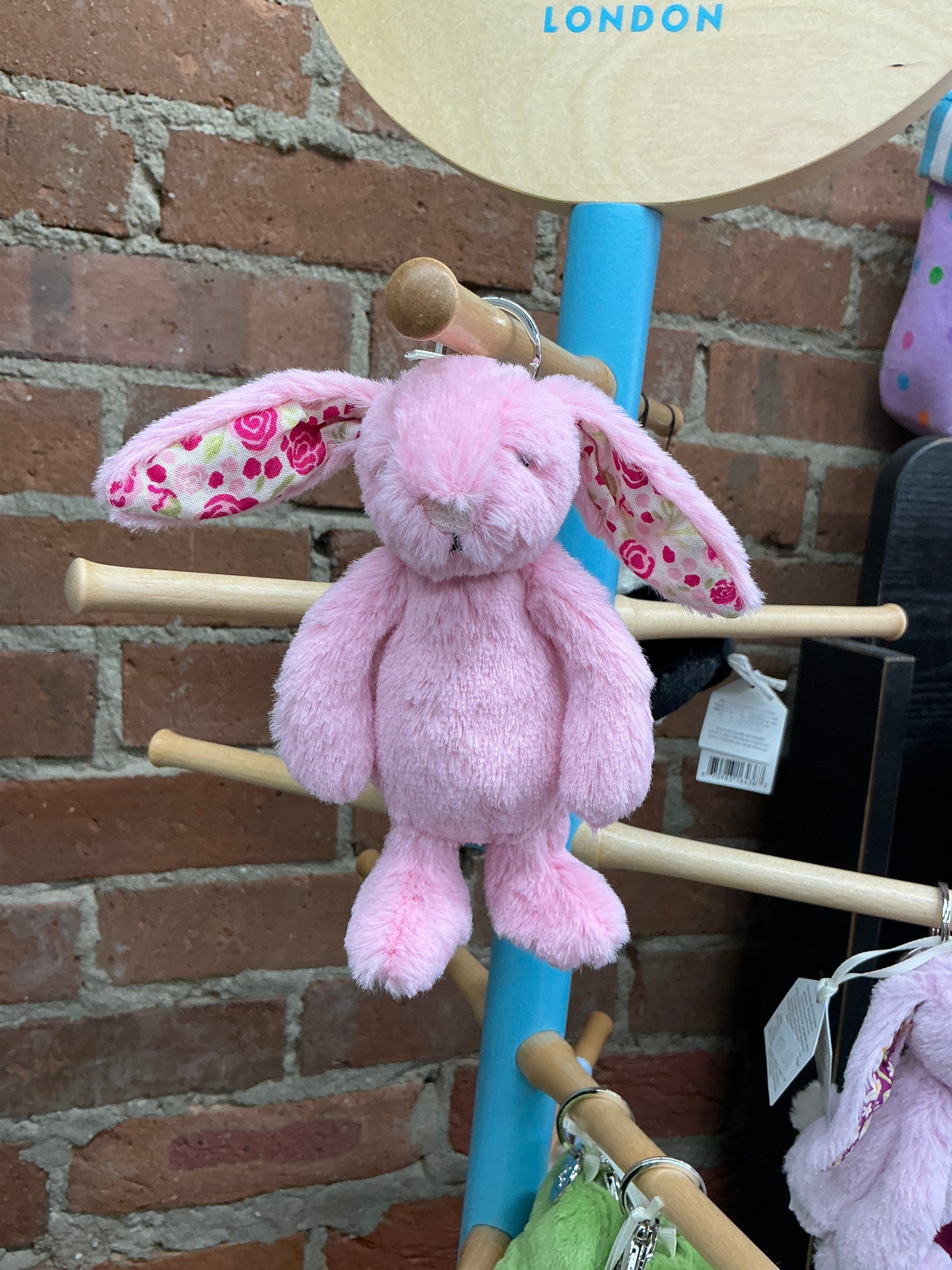 Jellycat Blushkin Blossom Bunny Bag Charm